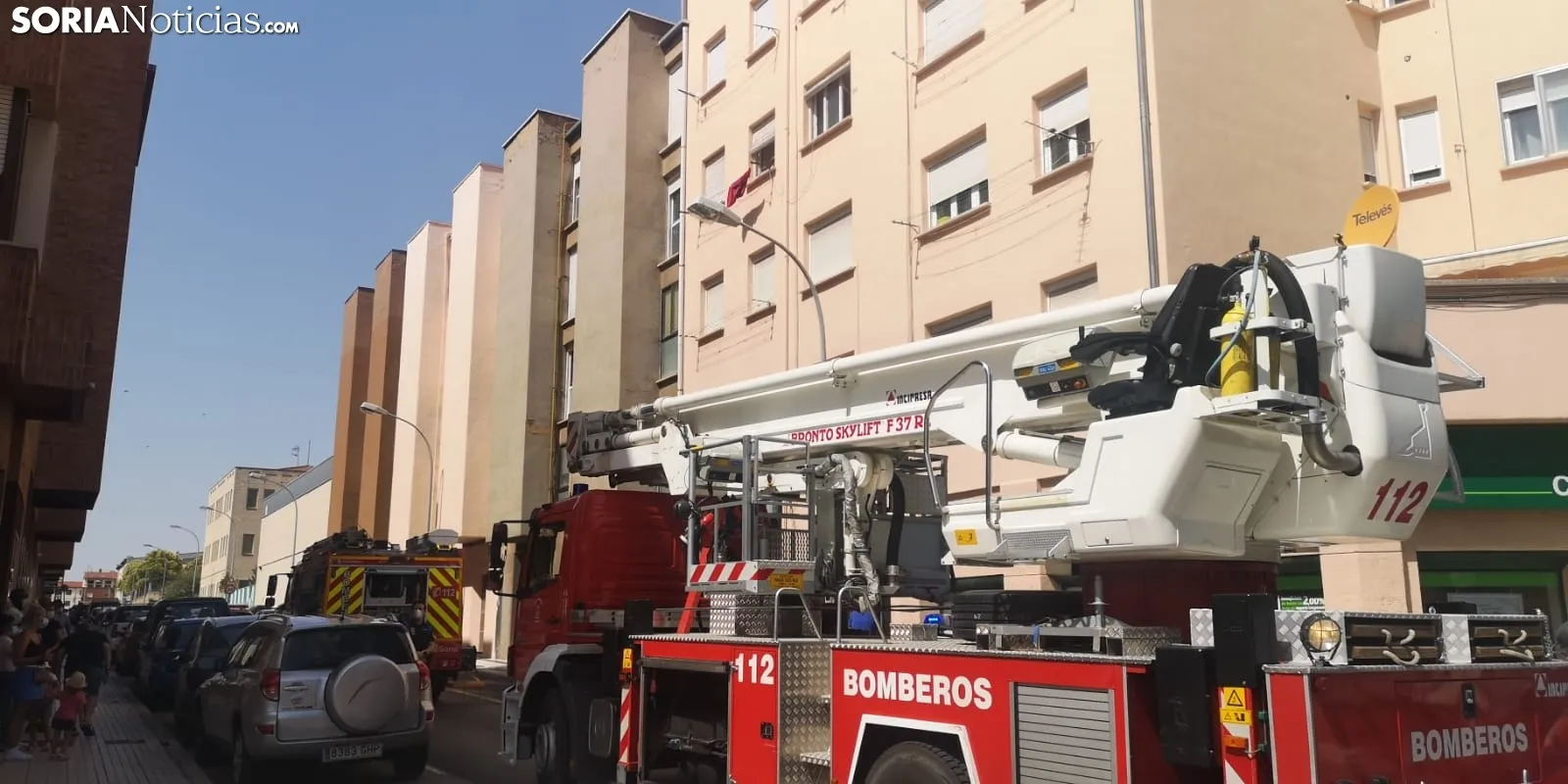 Foto 11 - Incendio en una vivienda de Soria