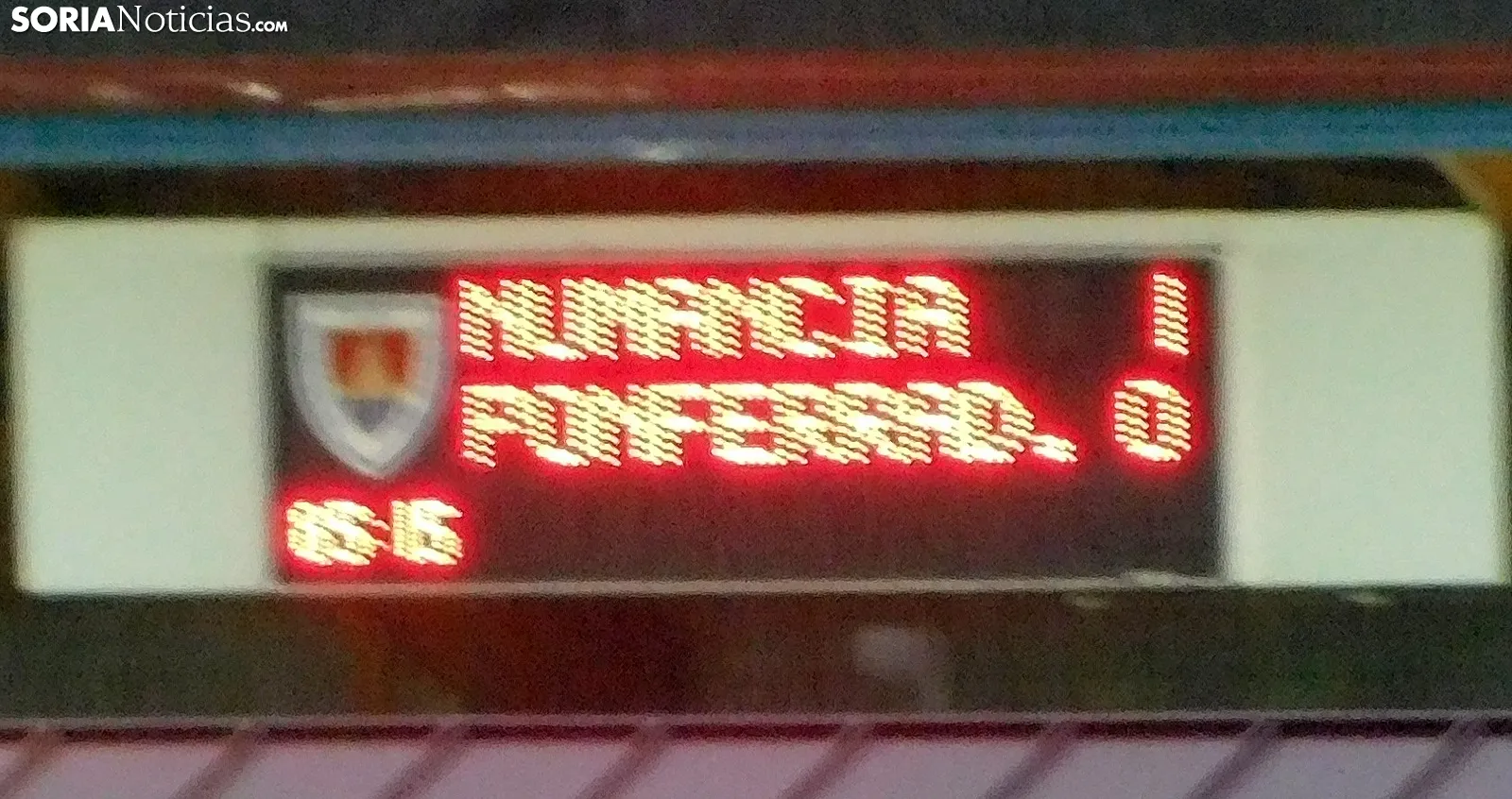 El tanto en el marcador. /SN