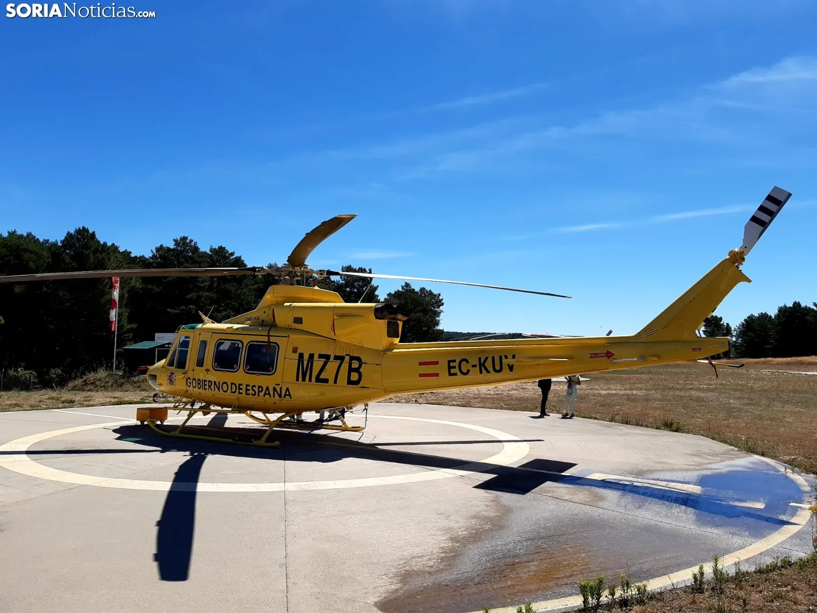 Instalaciones de la BRIF de Lubia.