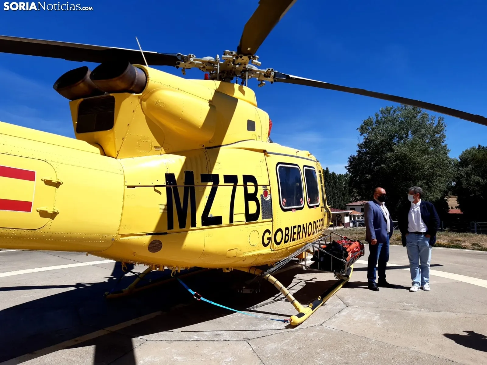 Instalaciones de la BRIF de Lubia.