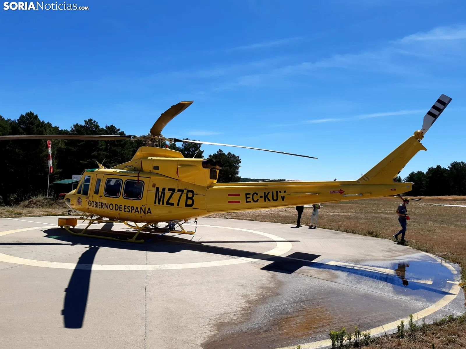 Instalaciones de la BRIF de Lubia.