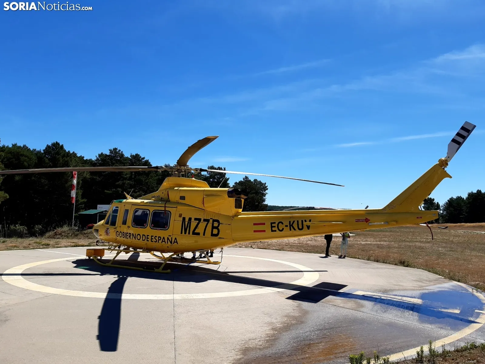Instalaciones de la BRIF de Lubia.