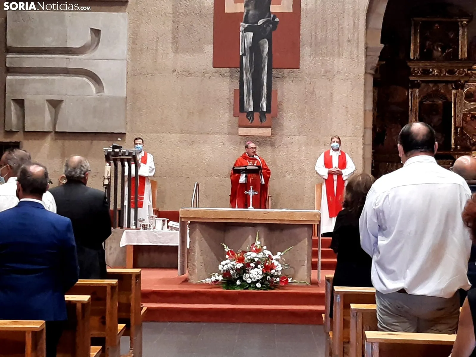 Misa en sufragio por los fallecidos del Covid-19.