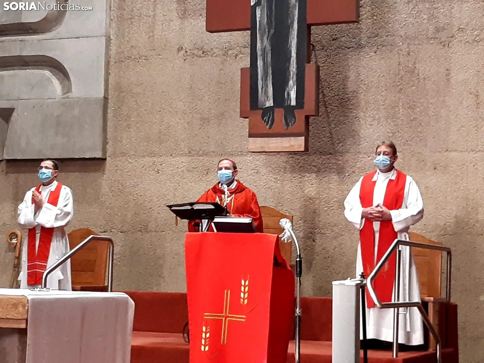 Misa en sufragio por los fallecidos del Covid-19.