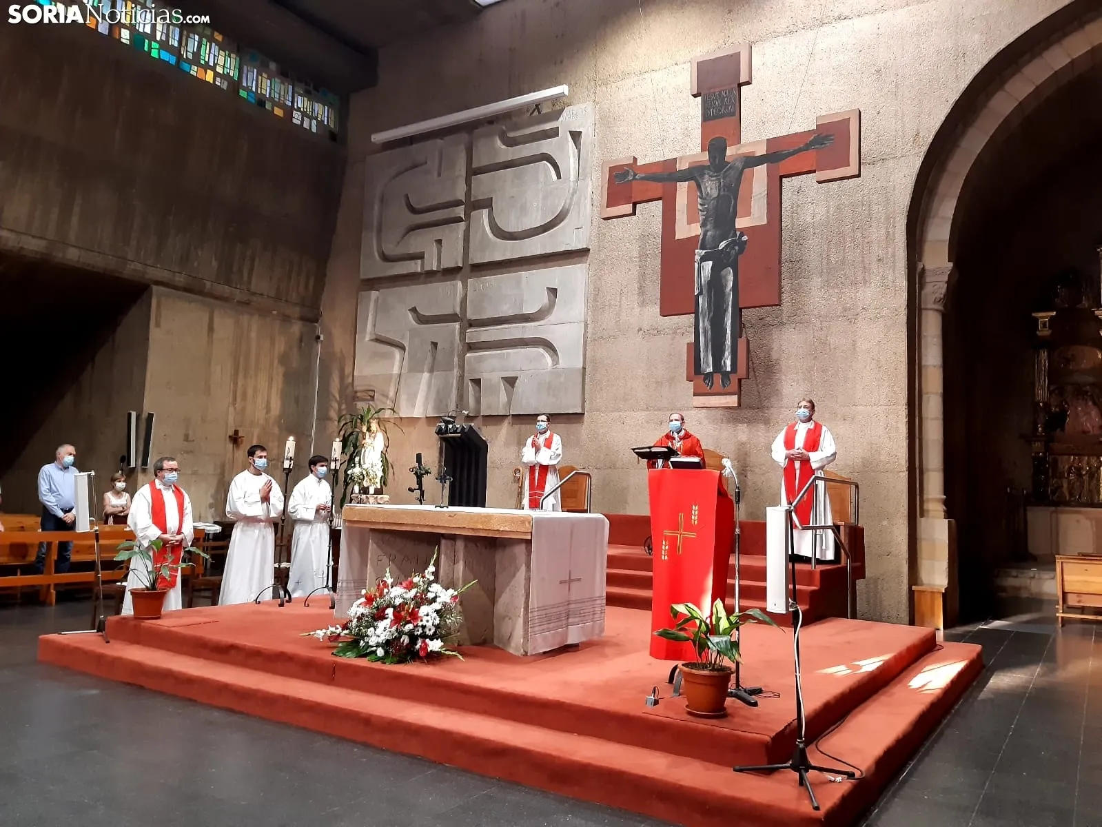 Misa en sufragio por los fallecidos del Covid-19.