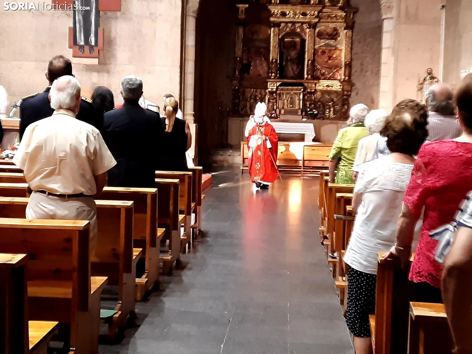 Misa en sufragio por los fallecidos del Covid-19.
