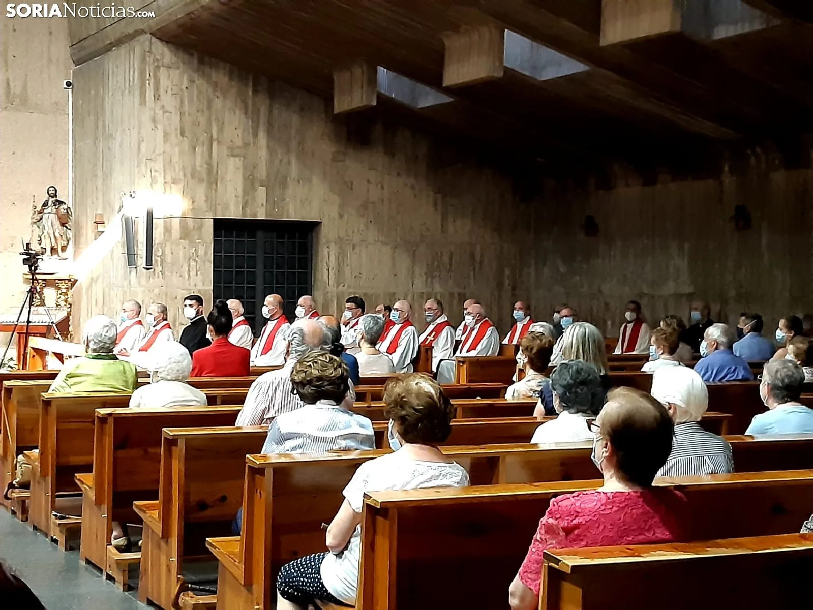Misa en sufragio por los fallecidos del Covid-19.