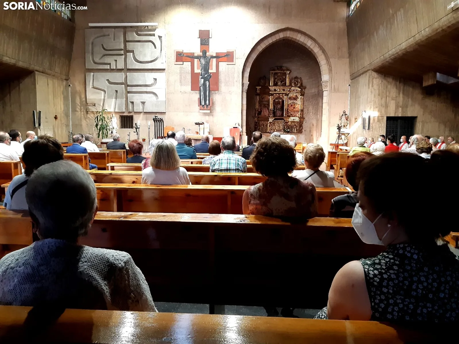 Misa en sufragio por los fallecidos del Covid-19.