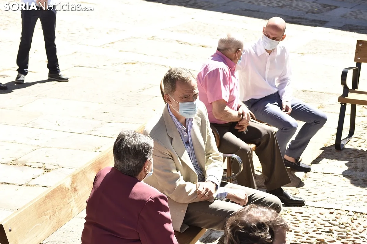Los Reyes visitan Vinuesa.