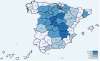 El mapa de la tercera oleada sobre seroprevalencia en España. 