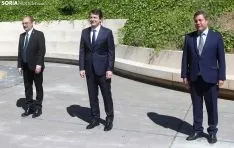 Una imagen de la reunión de presidentes este viernes. /SN