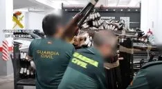 Una imagen del proceso de destrucción de armas que lleva a cabo la Guardia Civil. /GC