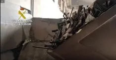 Una imagen del proceso de destrucción de armas que lleva a cabo la Guardia Civil. /GC