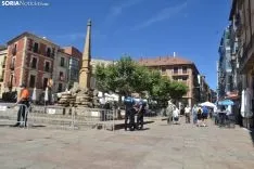 Una imagen de la visita real hoy. /SN