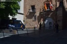 Una imagen de la visita real hoy. /SN