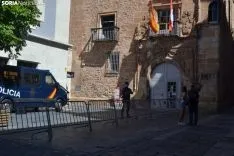 Una imagen de la visita real hoy. /SN