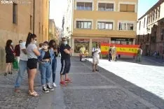 Una imagen de la visita real hoy. /SN