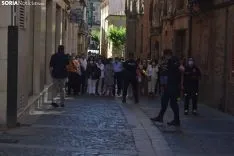 Una imagen de la visita real hoy. /SN