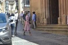 Una imagen de la visita real hoy. /SN
