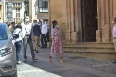 Una imagen de la visita real hoy. /SN