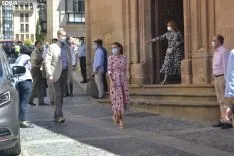 Una imagen de la visita real hoy. /SN