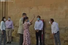Una imagen de la visita real hoy. /SN