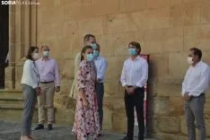 Una imagen de la visita real hoy. /SN