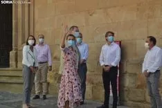 Una imagen de la visita real hoy. /SN