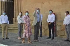Una imagen de la visita real hoy. /SN