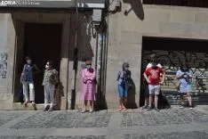 Una imagen de la visita real hoy. /SN