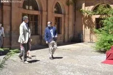 Una imagen de la visita real hoy. /SN