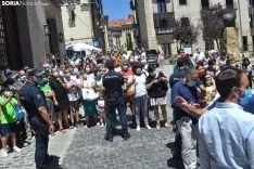 Una imagen de la visita real hoy. /SN