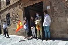 Una imagen de la visita real hoy. /SN