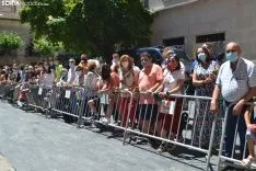 Una imagen de la visita real hoy. /SN