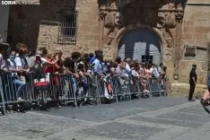 Una imagen de la visita real hoy. /SN