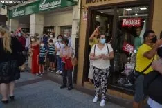 Una imagen de la visita real hoy. /SN