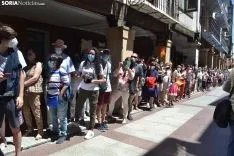 Una imagen de la visita real hoy. /SN