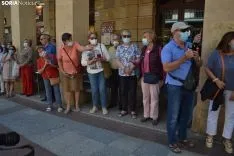 Una imagen de la visita real hoy. /SN