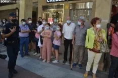 Una imagen de la visita real hoy. /SN