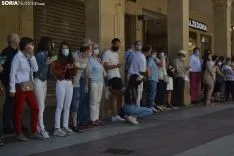 Una imagen de la visita real hoy. /SN