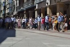 Una imagen de la visita real hoy. /SN