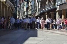 Una imagen de la visita real hoy. /SN