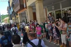 Una imagen de la visita real hoy. /SN