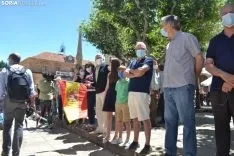 Una imagen de la visita real hoy. /SN
