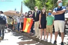 Una imagen de la visita real hoy. /SN