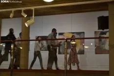 Una imagen de la visita real hoy. /SN