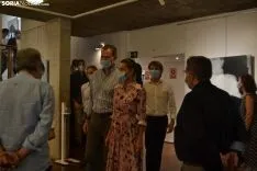 Una imagen de la visita real hoy. /SN