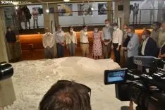 Una imagen de la visita real hoy. /SN