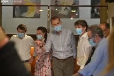 Una imagen de la visita real hoy. /SN