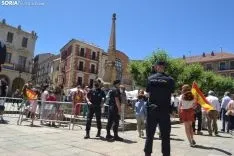Una imagen de la visita real hoy. /SN
